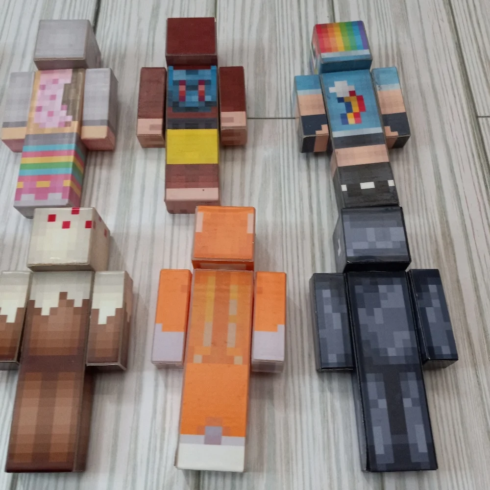 EnderToys Minecraft 9 Lot Of Figures